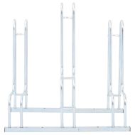 Стойка за 3 велосипеда подова свободностоящ поцинкована стомана