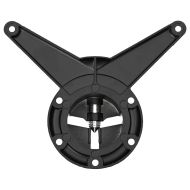 4 крака за регулиране на височината на маси, черно, 1100 мм