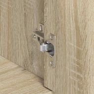 Бюфет, дъб сонома, 88x30x70 см, инженерно дърво