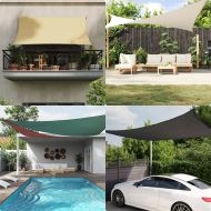 Sunshade Sail Oxford Fabric Square 2x2 m Anthracite