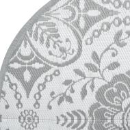 Килим за открито, ARAKIL светлосив, Ø120 см, PP