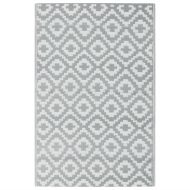 Килим за открито, ARAKIL сив, 190x290 см, PP