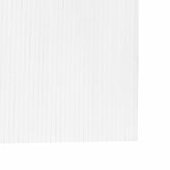 Преграда за стая, бял, ширина 600 см, височина 165 см, бамбук