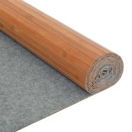 Преграда за стая, натурален, ширина 600 см, височина 165 см, бамбук