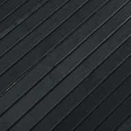 Преграда за стая, черен, ширина 800 см, височина 165 см, бамбук