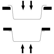 Кухненска мивка с преливник, бяла, гранит