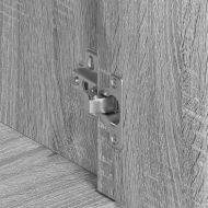 Сайдборд, сив сонома, 88x30x70 см, инженерно дърво