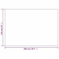 Утежнено одеяло с плик, сиво, 135x200 см, 10 кг, плат