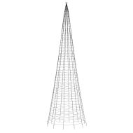 LED коледна елха 1534 LED студено бяло 500 см