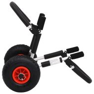 SUP количка за сърфборд, сгъваема, 45 кг, алуминий