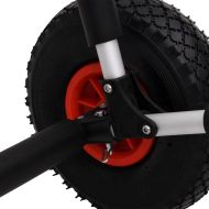 SUP количка за 2 дъски за сърф, сгъваема, 90 кг, алуминий