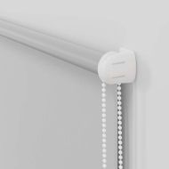 Ролетна щора, затъмняваща, 44,4x100 см, ширина на плат 40 см, черна