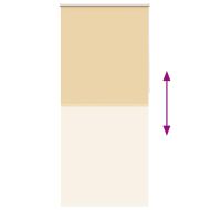 Затъмняваща ролетна щора 84,4x230 см, ширина на плат 80 см, бежова