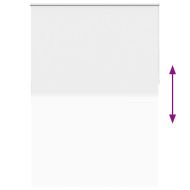 Затъмняваща ролетна щора 144,4x230 см, ширина на плат 140 см, бяла