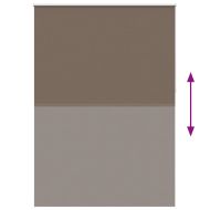 Затъмняваща ролетна щора 164,4x230 см, ширина на плата 160 см, цвят кафе