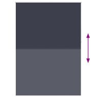 Затъмняваща ролетна щора 164,4x230 см, ширина на плата 160 см, морска