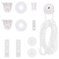 Зебра щора 100,9x175 см Ширина на плат 96,7 см бяла