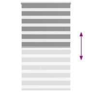 Зебра щора 100,9x175 см Ширина на плат 96,7 см сива