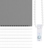 Зебра щора 100,9x175 см Ширина на плат 96,7 см сива