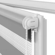 Зебра щора 100,9x175 см Ширина на плат 96,7 см сива