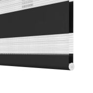 Зебра щора 140,9x175 см Ширина на плат 136,7 см черна