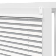 Плисирана щора 90 х 200 см, бяла