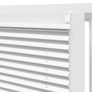 Плисирана щора 110 х 100 см, бяла