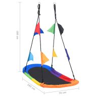 Люлка гнездо с флагове 165x70 см