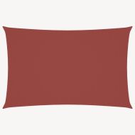Платно-сенник, Оксфорд текстил, правоъгълно, 2,5x5 м, теракота