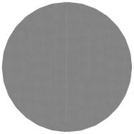 Подложка за басейни светлосива Ø244 см полиестерен геотекстил