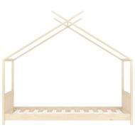 Рамка за детско легло, бор масив, 80x160 см