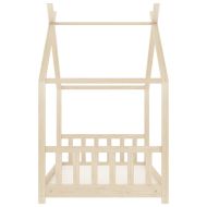 Рамка за детско легло, бор масив, 80x160 см