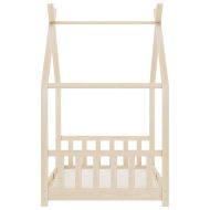 Рамка за детско легло, бор масив, 90х200 см