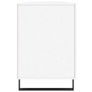 Бюро, бяло, 140x50x75 см, инженерно дърво