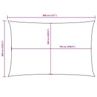 Платно-сенник, Оксфорд текстил, правоъгълно, 6x8 м, черно