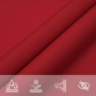 Платно-сенник, Оксфорд текстил, правоъгълно, 6x8 м, червено