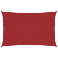 Платно-сенник, Оксфорд текстил, правоъгълно, 2x5 м, червено