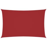 Платно-сенник, Оксфорд текстил, правоъгълно, 2x4,5 м, червено