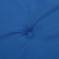 Възглавници за столове с облегалка 6 бр кралскосин Оксфорд плат