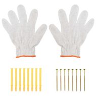 Скоби за рафт 4 бр 30x2,5x15,5 см черен неръждаема стомана