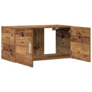Стенен шкаф, старо дърво, 80x39x40 см, инженерно дърво