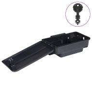 Капани за мишки 12 бр. черни 22x12,5x7,5 cm