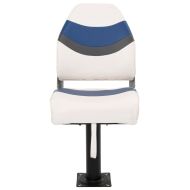 Сгъваеми седалки за лодка от 4 части, висока облегалка