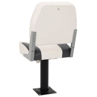 Сгъваеми седалки за лодка, комплект от 2, ниска облегалка