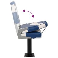 Сгъваеми седалки за лодка от 4 части, висока облегалка