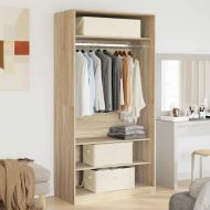 Кутии за съхранение, 2 бр, текстил, 50x30x25 см, кремави