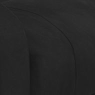 Реклайнер стол, черен, кадифе