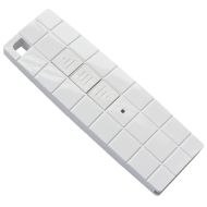 Автоматична касетъчна тента, 450x300 см, синьо и бяло