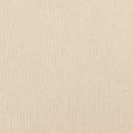 Горна табла за легло с уши, кремава, 103x23x118/128 см, плат