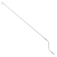 Ръчна касетъчна тента, 400x300 см, синьо и бяло